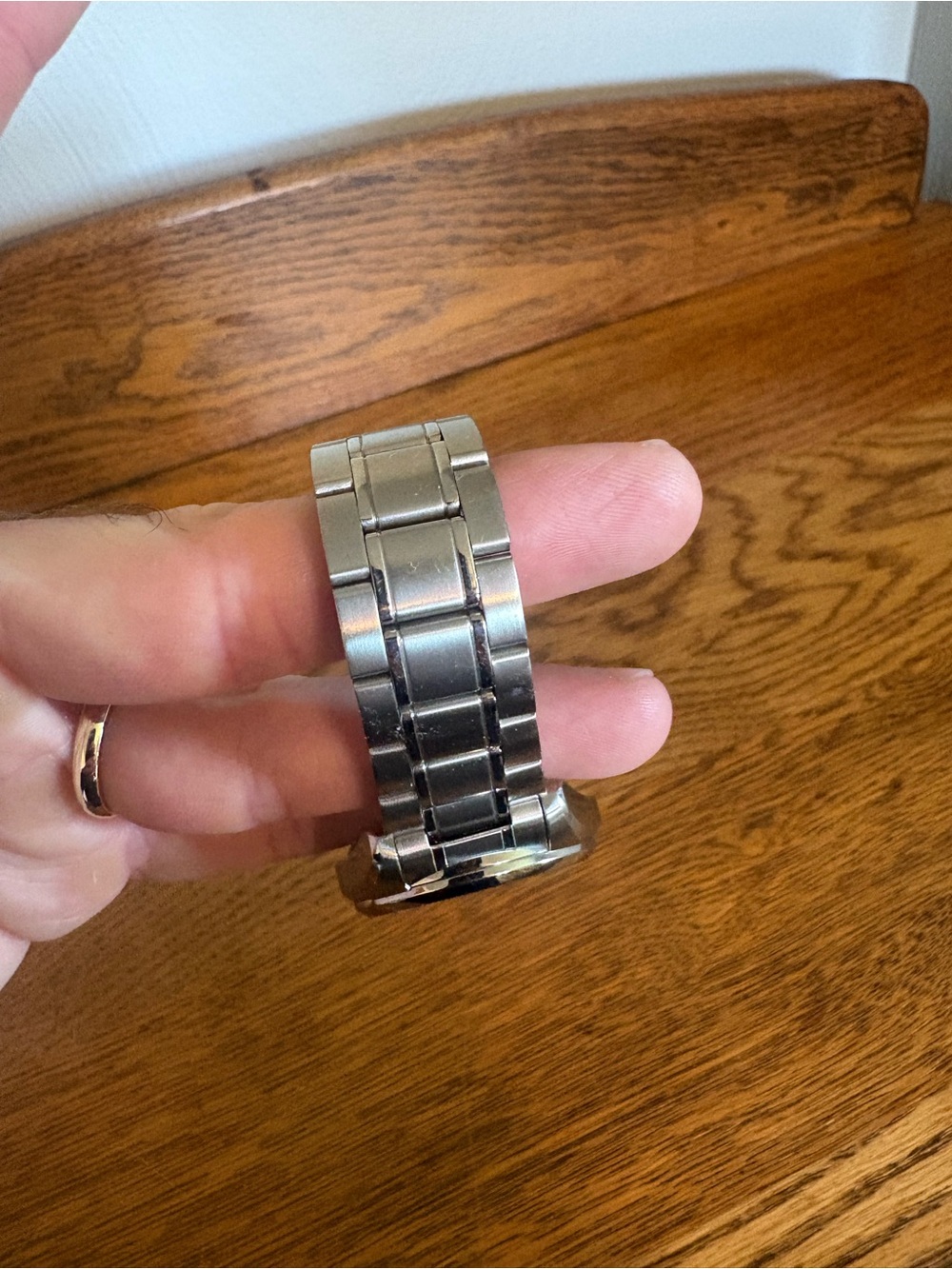 Seiko SNKL45 (Seiko 5, black dial, day date) - Picture 5 of 8